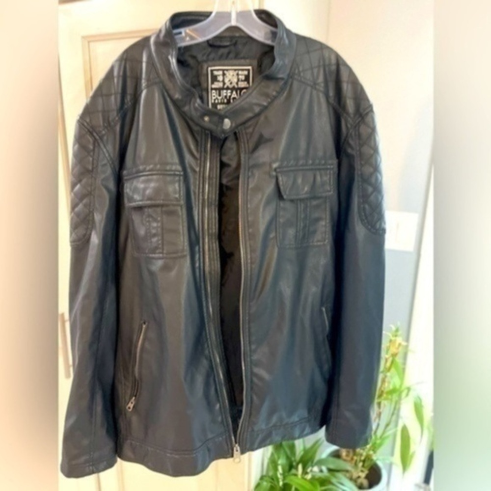 Buffalo David Bitton Leather Jacket men’s size XXL